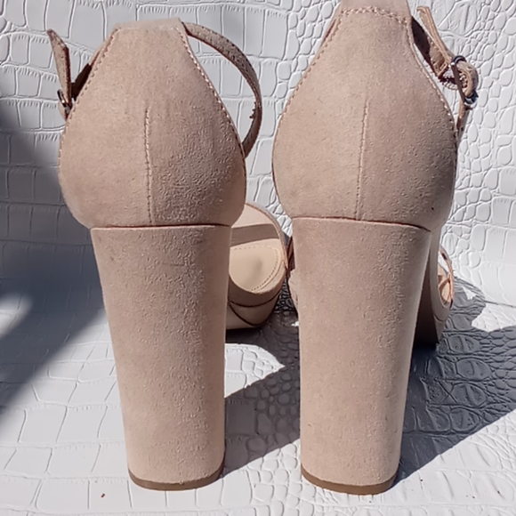 Fashion Nova Shoes Fashion Nova Your Biggest Fan Heels Natural